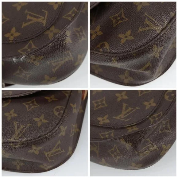 LOUIS VUITTON Monogram Saint Cloud GM Shoulder Bag
